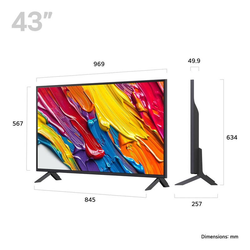 LG QNED82 43" 4K HDR QNED Smart TV | 43QNED82A6B.AEK LG TV Ben Sweeney Electrical Euronics