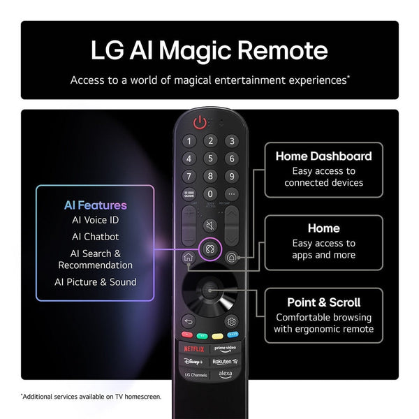 LG OLED AI 48" 4K HDR Smart TV | OLED48B56LA.AEK LG TV Ben Sweeney Electrical Euronics