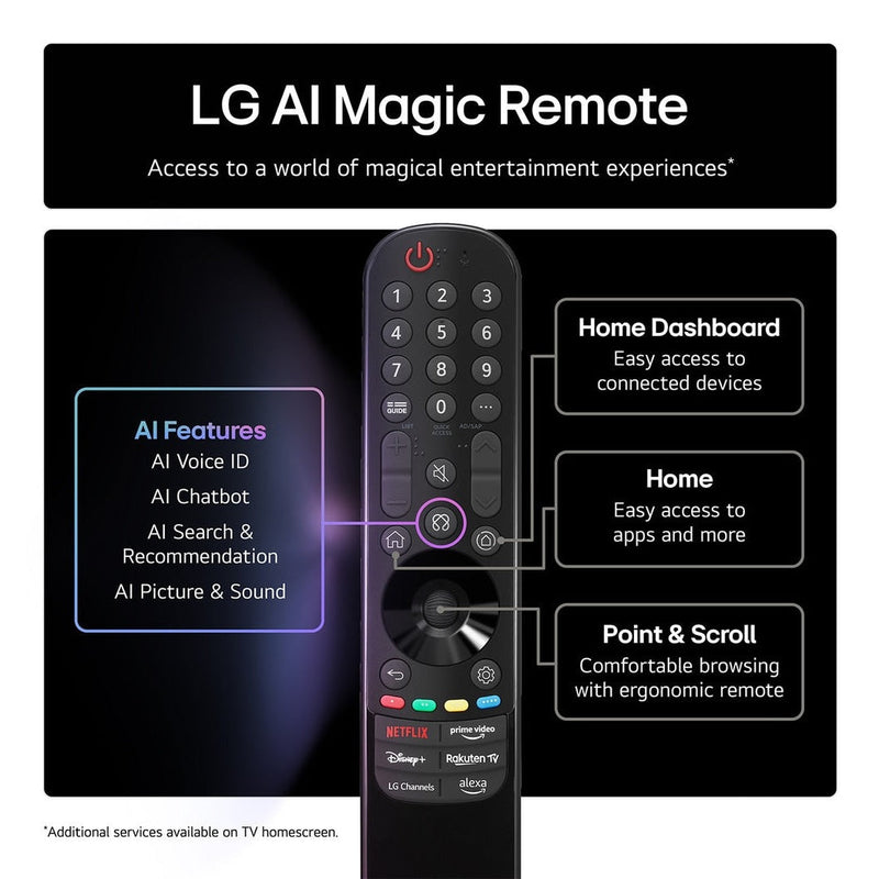 LG OLED AI 48" 4K HDR Smart TV | OLED48B56LA.AEK LG TV Ben Sweeney Electrical Euronics