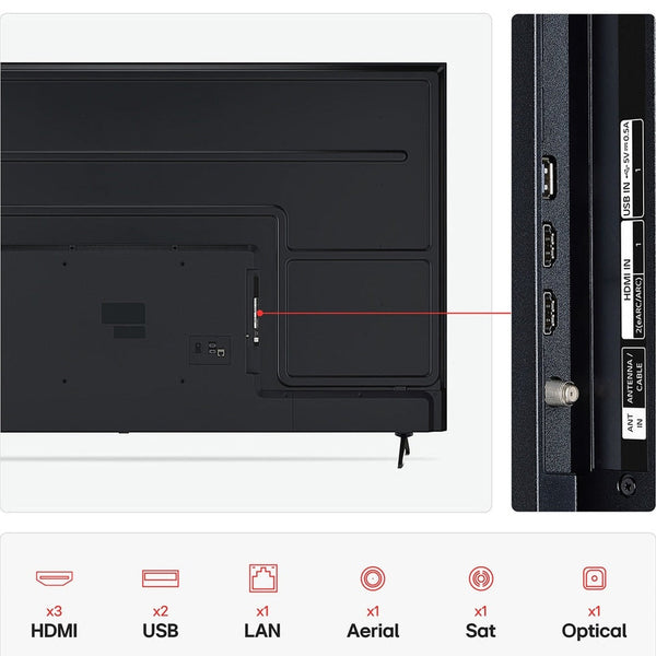 LG UA75 86" 4K UHD LED Smart TV | 86UA75006LA.AEKQ LG TV Ben Sweeney Electrical Euronics