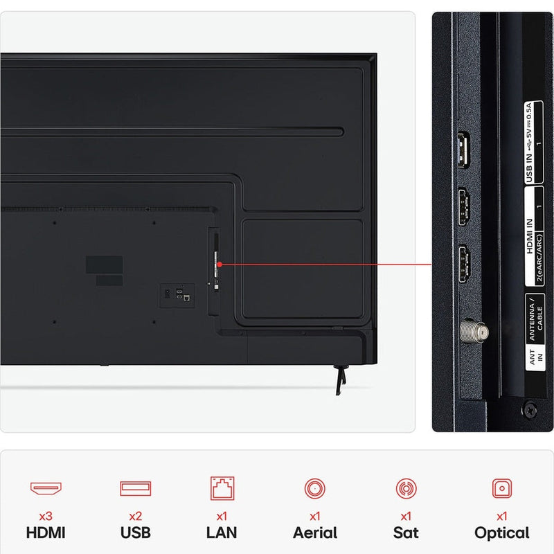 LG UA75 86" 4K UHD LED Smart TV | 86UA75006LA.AEKQ LG TV Ben Sweeney Electrical Euronics