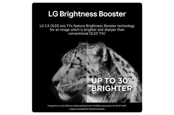 65 inch LG OLED evo AI C4 4K Smart TV 2024 | OLED65C44LA
