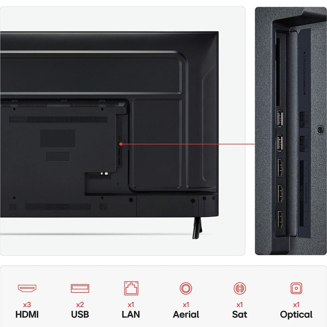 LG UA73 43" 4K UHD LED Smart TV | 43UA73006LA.AEKQ LG TV Ben Sweeney Electrical Euronics