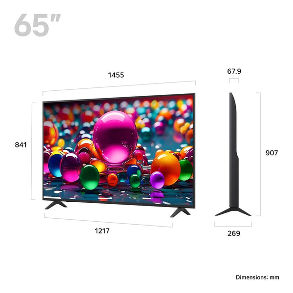 LG UA75 65" 4K UHD LED Smart TV | 65UA75006LA.AEK LG TV Ben Sweeney Electrical Euronics