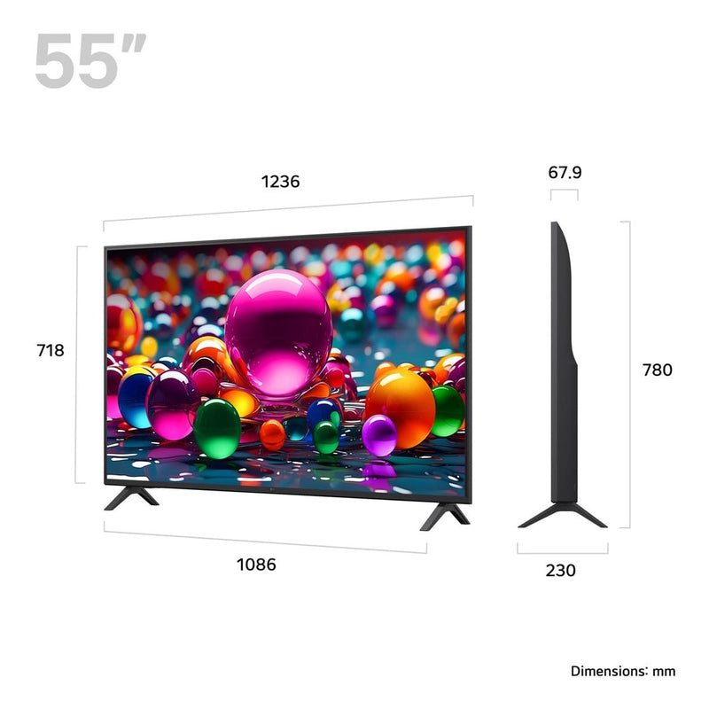LG UA75 55" 4K UHD LED Smart TV | 55UA75006LA.AEK LG TV Ben Sweeney Electrical Euronics