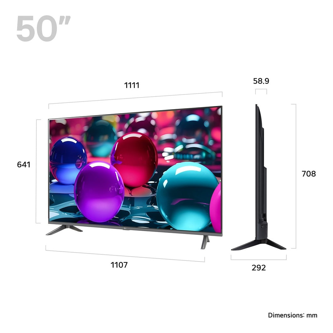 LG UA73 50" 4K UHD LED Smart TV | 50UA73006LA.AEKQ LG TV Ben Sweeney Electrical Euronics