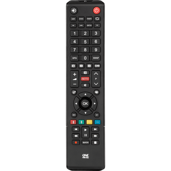 Toshiba TV Replacement Remote Control One4All Consumer Electronics Ben Sweeney Electrical Euronics