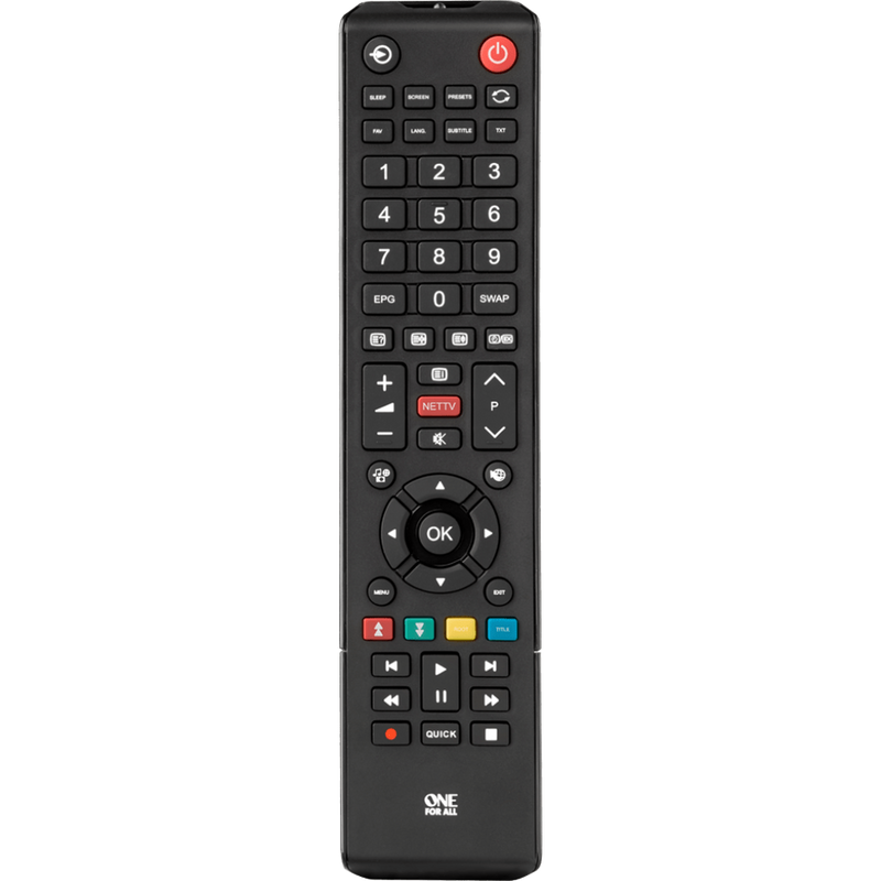Toshiba TV Replacement Remote Control One4All Consumer Electronics Ben Sweeney Electrical Euronics