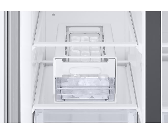 Samsung American Style Side-by-Side Fridge Freezer – SpaceMax 652 L – Stainless Steel