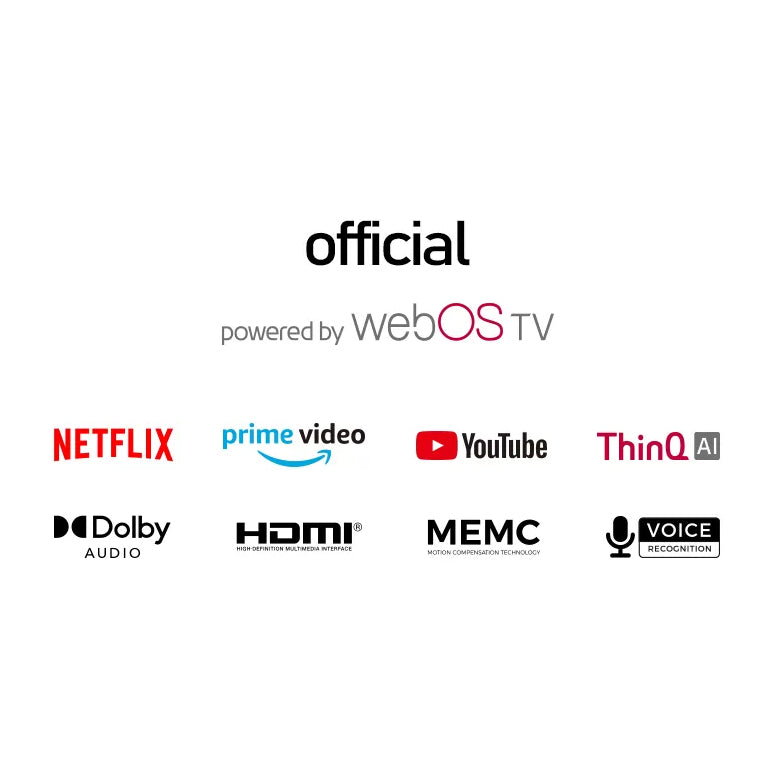 Telefunken 50″ 4K UHD Smart TV – webOS